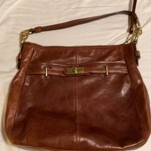 Coach Leather Shoulder Bag